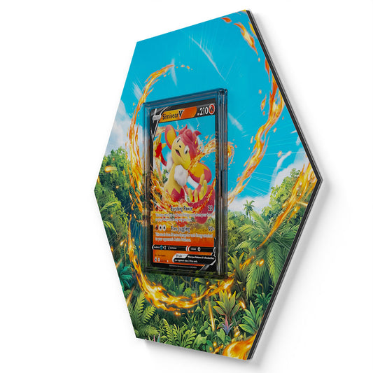 022/159 Grillchita V - Extended Artwork Pokemon Card Display