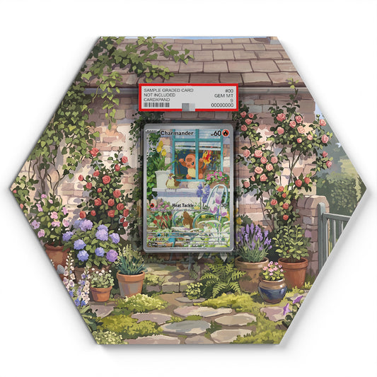 044 Glumanda (Promo) - Extended Artwork Pokemon Card Display