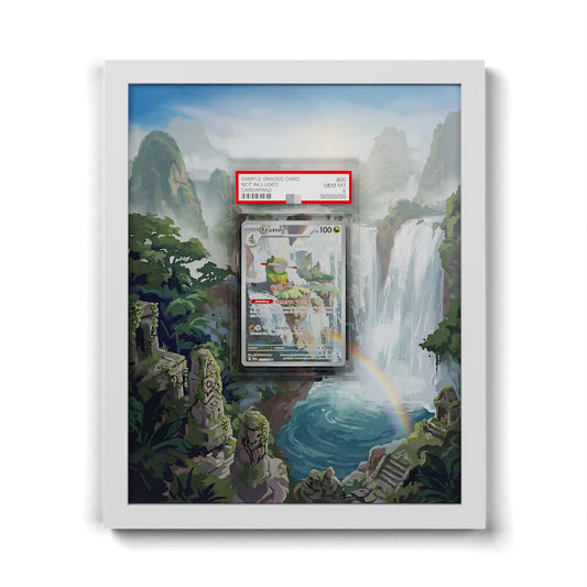 077 Sharfax - Extended Artwork Framed Pokemon Card Display