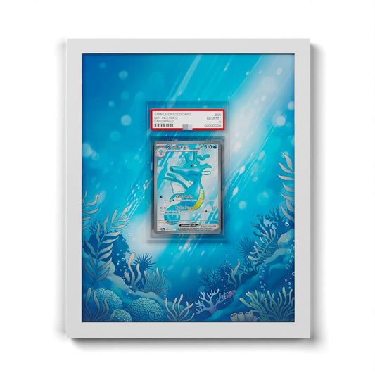 080 Seedraking EX - Extended Artwork Framed Pokemon Card Display