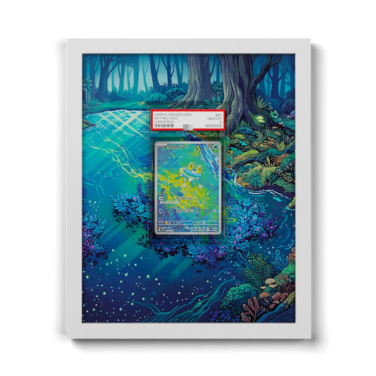 086/083 Froxy - Extended Artwork Framed Pokemon Card Display