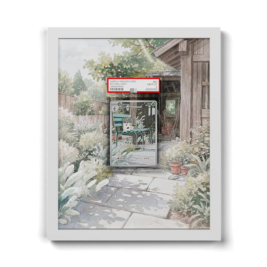 089 Puponcho - Extended Artwork Framed Pokemon Card Display