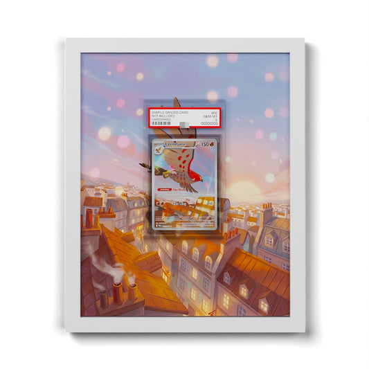 091 Fiaro - Extended Artwork Framed Pokemon Card Display