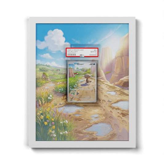 102 Paldea-Felino - Extended Artwork Framed Pokemon Card Display