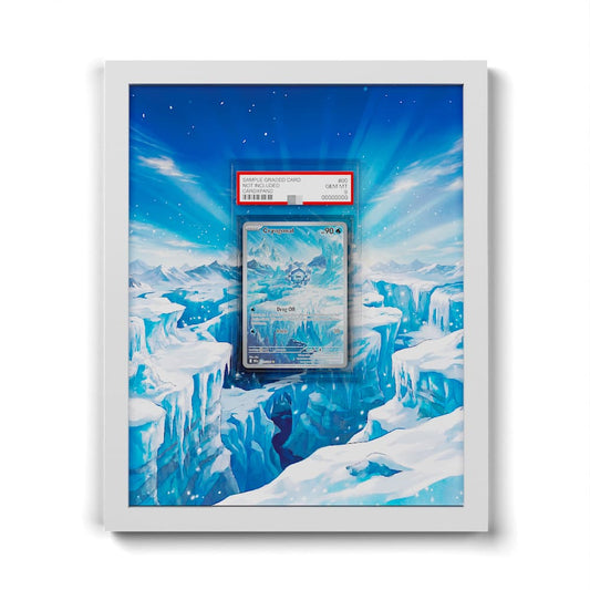111/086 Frigometri - Extended Artwork Framed Pokemon Card Display
