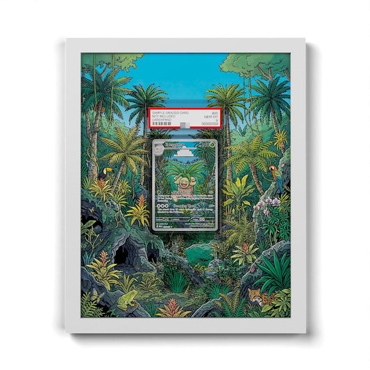 135 Kokowei - Extended Artwork Framed Pokemon Card Display