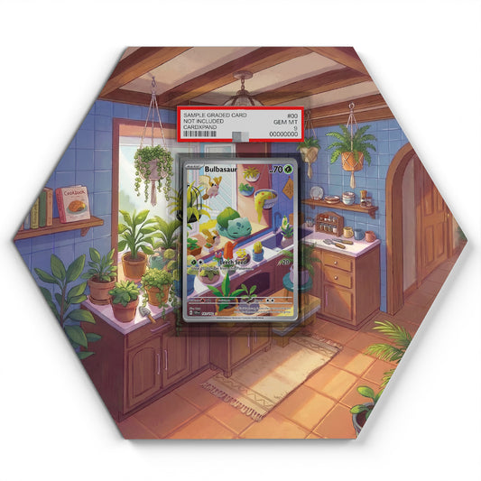 143/142 Bisasam - Extended Artwork Pokemon Card Display