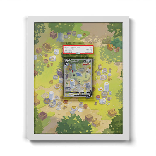 155/163 Tyranitar V - Extended Artwork Framed Pokemon Card Display