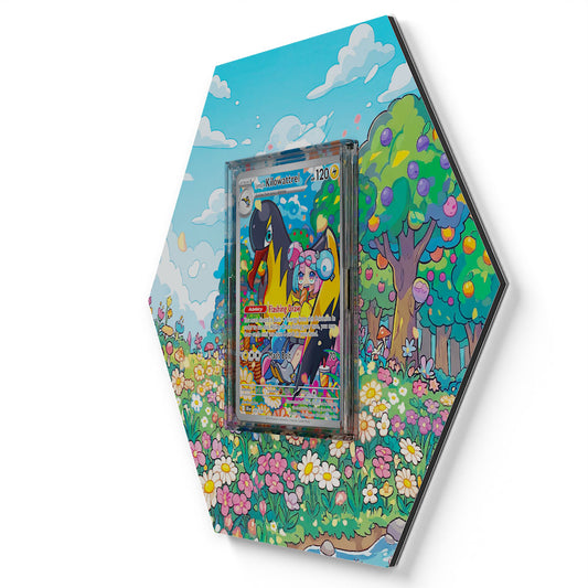163/159 Enigmaras Wattrel - Extended Artwork Pokemon Card Display