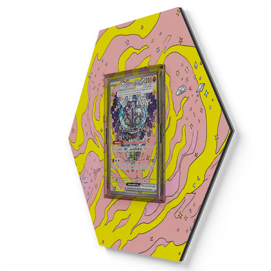 160/131 Fundamentmaske Ogerpon EX - Extended Artwork Pokemon Card Display