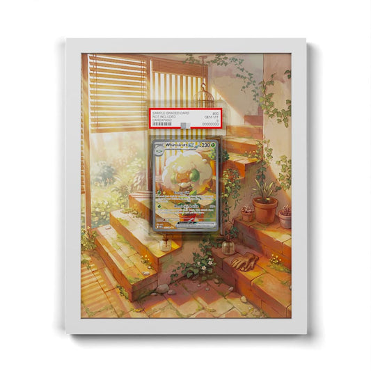 165 Elfun EX - Extended Artwork Framed Pokemon Card Display