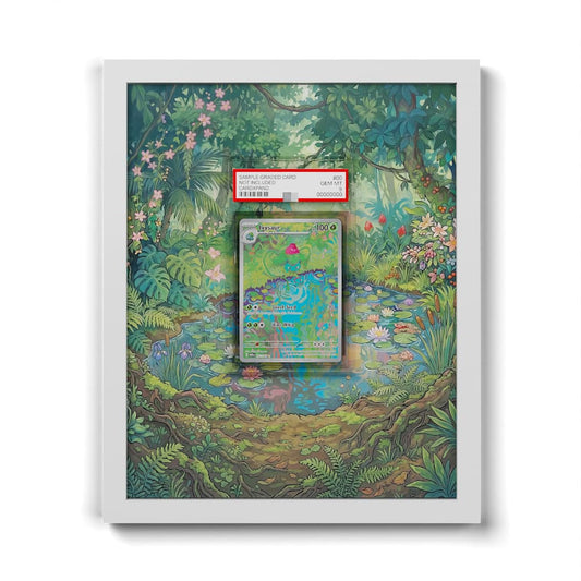 167 Bisaknosp - Extended Artwork Framed Pokemon Card Display