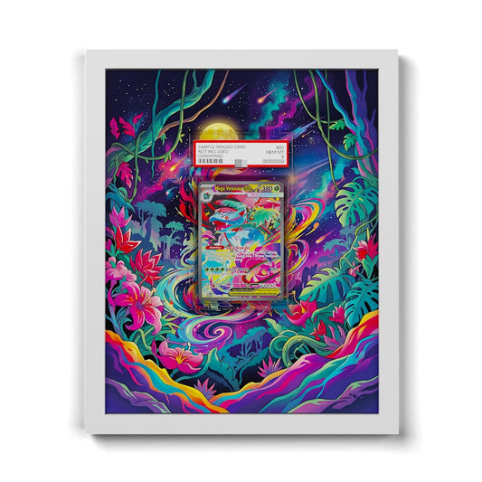 177 Mega-Bisaflor EX - Extended Artwork Framed Pokemon Card Display