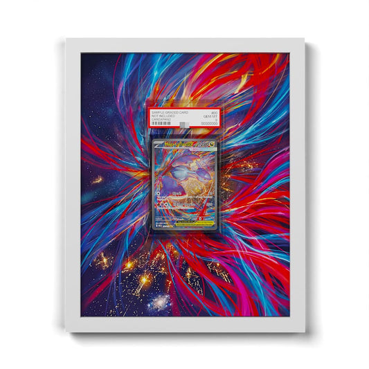 181 Mega-Latias EX - Extended Artwork Framed Pokemon Card Display