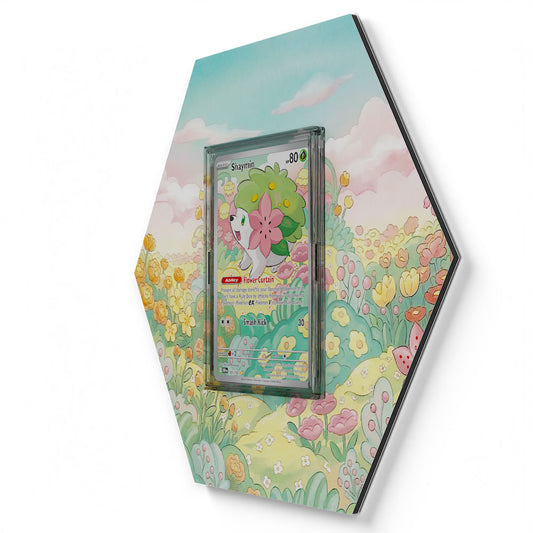 185/182 Shaymin - Extended Artwork Pokemon Card Display