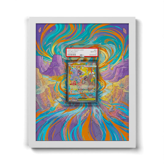 182 Mega-Kangama EX - Extended Artwork Framed Pokemon Card Display