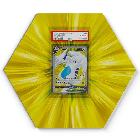 185/195 Lugia - Extended Artwork Pokemon Card Display