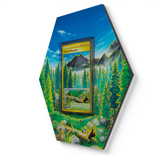 250/191 Schwerkraftberg - Extended Artwork Pokemon Card Display