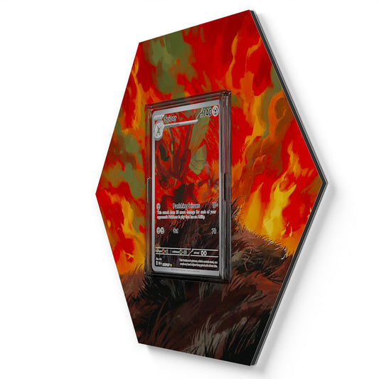 205/197 Scherox - Extended Artwork Pokemon Card Display