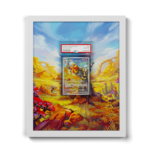 200/193 Pyroleo - Extended Artwork Framed Pokemon Card Display