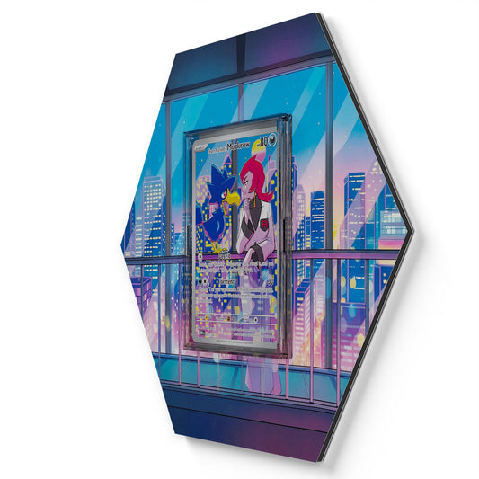 200/182 Team Rockets Kramurx - Extended Artwork Pokemon Card Display