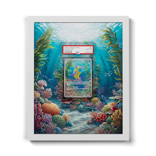 200 Knirfish - Extended Artwork Framed Pokemon Card Display