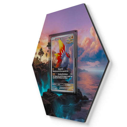 203/182 Kriechender Flügel - Extended Artwork Pokemon Card Display