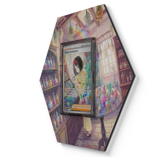 203/165 Erikas Einladung - Extended Artwork Pokemon Card Display