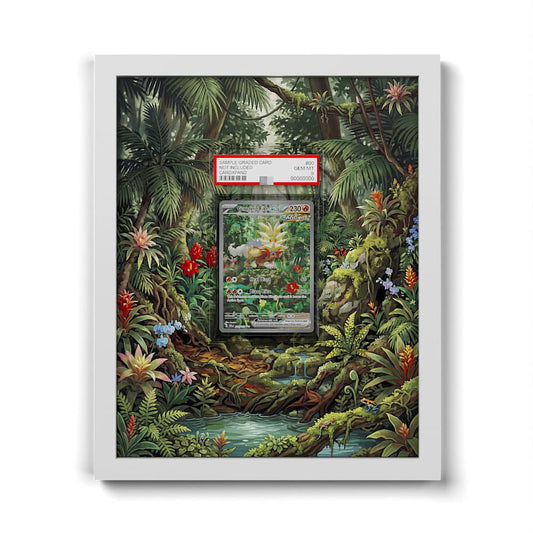204 Furienblitz EX - Extended Artwork Framed Pokemon Card Display