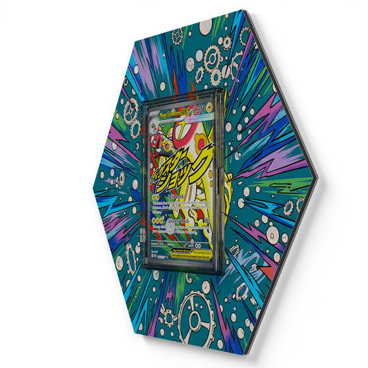 266/217 Mega-Zapplarang EX - Extended Artwork Pokemon Card Display