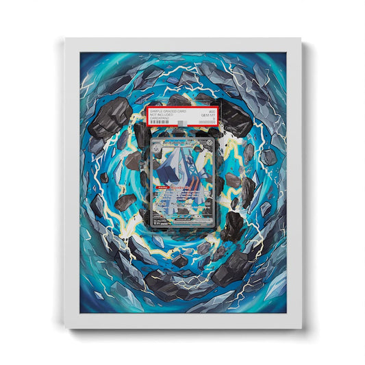 241 Duraludon EX - Extended Artwork Framed Pokemon Card Display