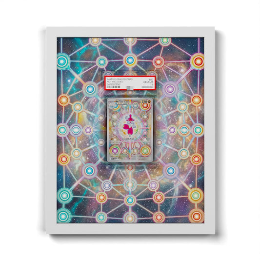 241 Meditalis - Extended Artwork Framed Pokemon Card Display