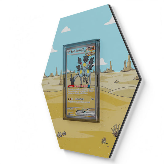 250/182 Sandfell EX - Extended Artwork Pokemon Card Display