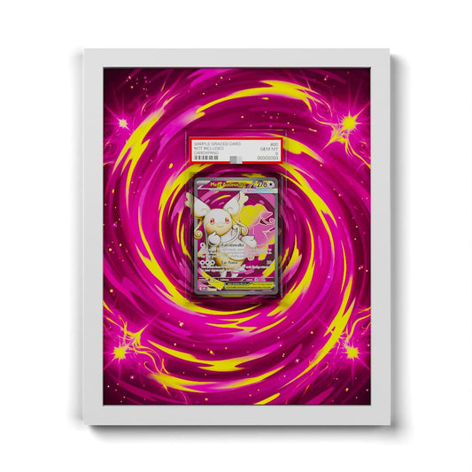 253 Mega-Ohrdoch EX - Extended Artwork Framed Pokemon Card Display