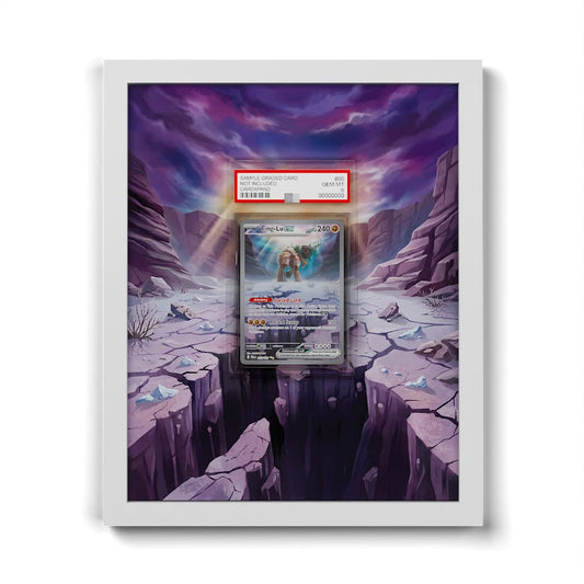 263 Dinglu EX - Extended Artwork Framed Pokemon Card Display