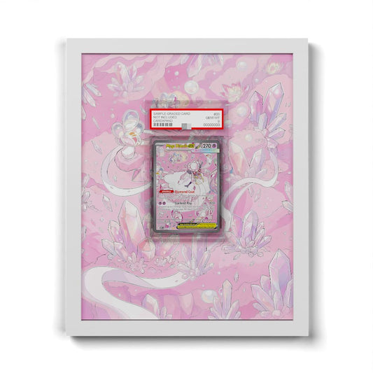 282 Mega-Diancie EX - Extended Artwork Framed Pokemon Card Display