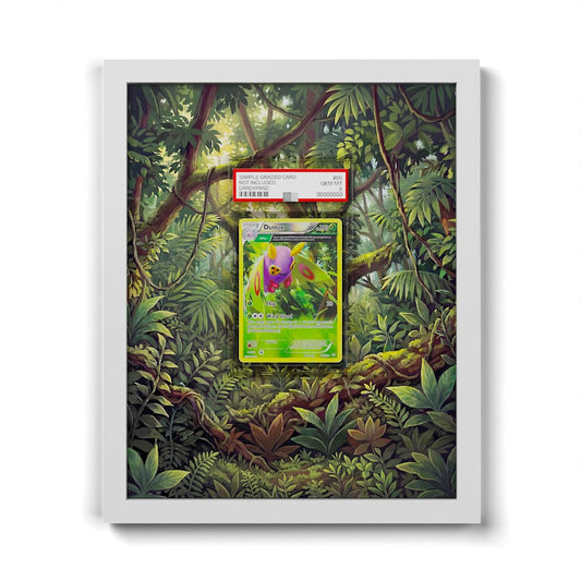 8/108 Pudox - Extended Artwork Framed Pokemon Card Display
