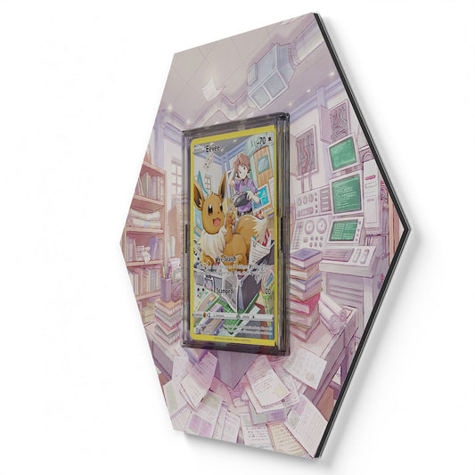 TG11/TG30 Evoli - Extended Artwork Pokemon Card Display