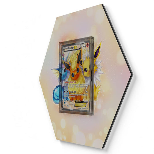 RC28 Flamara EX - Extended Artwork Pokemon Card Display