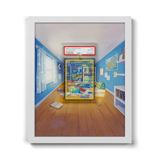 GG23 Dummisel - Extended Artwork Framed Pokemon Card Display
