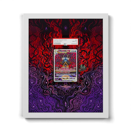 GG52 Hisuian Admurai VSTAR - Extended Artwork Framed Pokemon Card Display