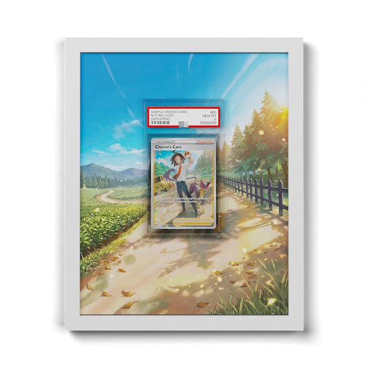 GG58 Cherens Obacht - Extended Artwork Framed Pokemon Card Display