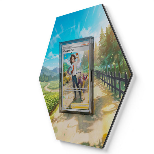 GG58/GG70 Cherens Obacht - Extended Artwork Pokemon Card Display