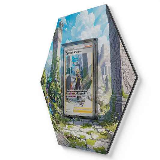GG60/GG70 Cynthias Ehrgeiz - Extended Artwork Pokemon Card Display