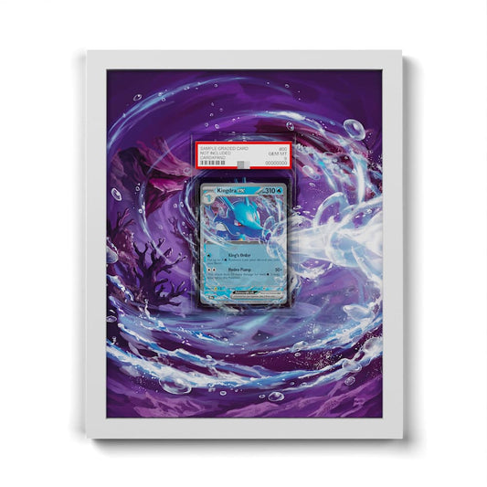 012/064 Seedraking EX - Extended Artwork Framed Pokemon Card Display