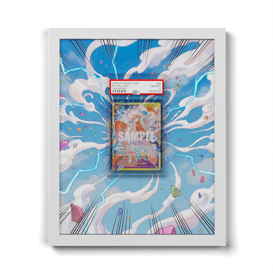 OP05-119 Monkey D. Luffy SR - Extended Artwork Framed One Piece Card Display