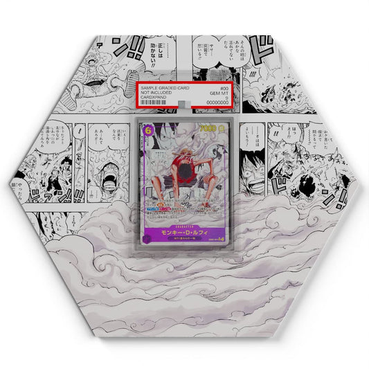 EB02-061 Monkey D Luffy (Manga) - Extended Artwork One Piece Card Display