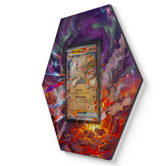 038/165 Vulnona EX - Extended Artwork Pokemon Card Display