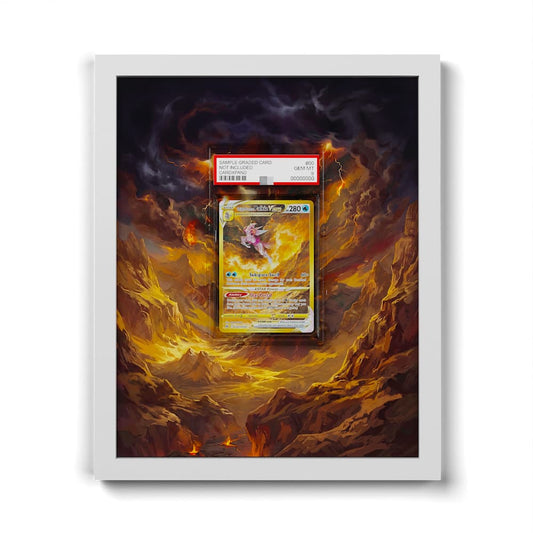 GG67 Ursprungsform Palkia VSTAR - Extended Artwork Framed Pokemon Card Display