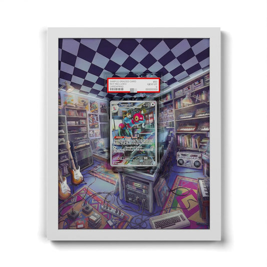 214/182 Porygon-Z - Extended Artwork Framed Pokemon Card Display